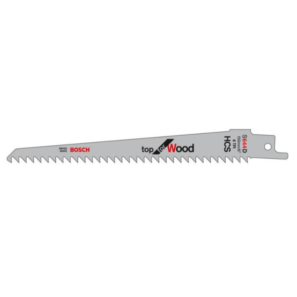 Фото - Полотно шабельне для ножівки Bosch S 644 D 5 шт