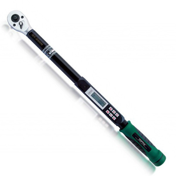 Картинка - Ключ динамометрический цифровой TOPTUL 1/2" 20-200 Нм DT-200N0