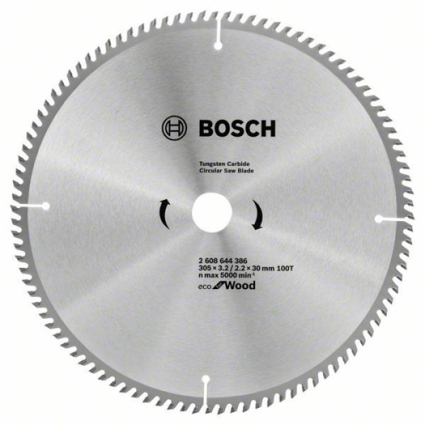 Картинка - Диск пильный Bosch Optiline Wood ECO 305х30хZ100 (2608644386)
