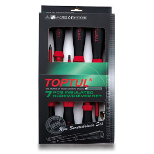 Набір викруток ізольованих TOPTUL (1000V) 7 шт GAAE0704
