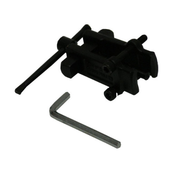 Картинка - Съемник двухзахватный HESHITOOLS рельс 20-50мм HS-E1137