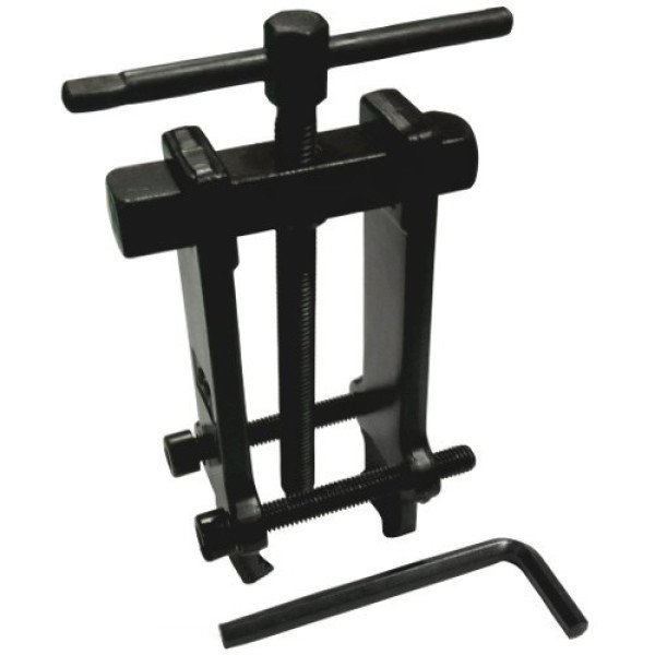 Картинка - Съемник двухзахватный HESHITOOLS рельс 20-50мм HS-E1137