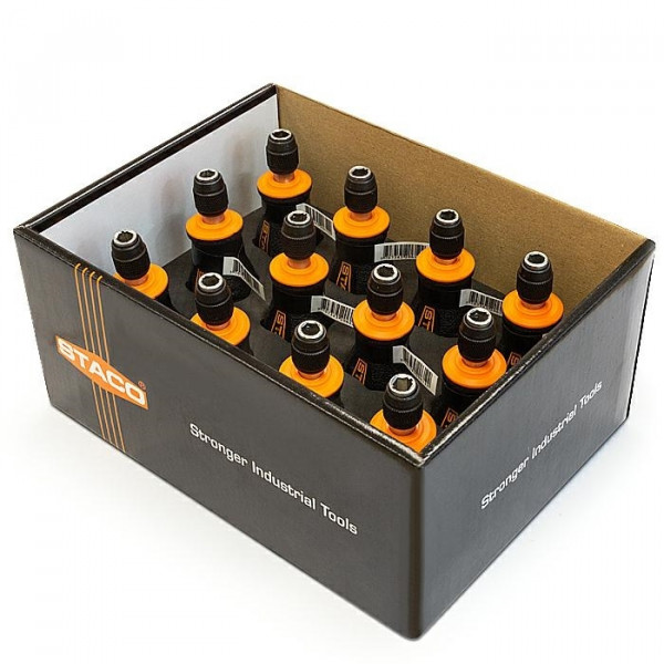 Картинка - Экспозитор + 12 штук держатель для бит быстрая сборка (20612.STACO)