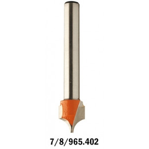 Фреза пазовая фасонная CMT HM D = 10 R = 5 I = 10 S = 8 Профиль = D (965.402.11)