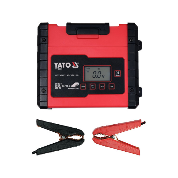 Фото - Зарядний прилад YATO YT-83003