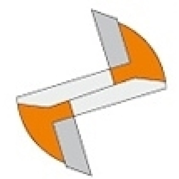 Картинка - Фреза прямая (короткая серия) HM D = 10 I = 20 L = 48 S = 6,35 (811.100.11)
