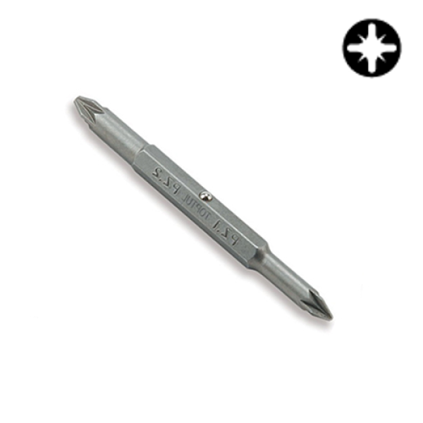Фото - Біта двостороння TOPTUL 1/4" PZ1xPZ2 L75 мм FKBA0102