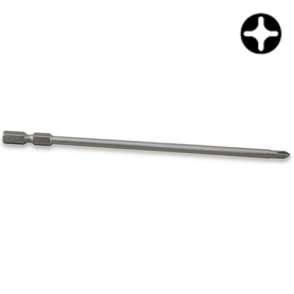 Картинка - Насадка для шуруповерта магнитная TOPTUL PH2 1/4" 150 мм Anti-Slip FSMC0802