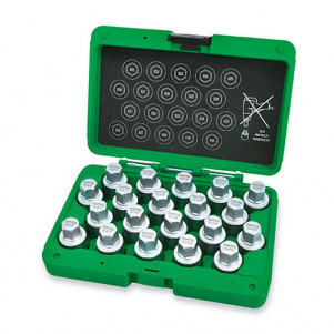 Набор головок для секреток TOPTUL VW 20 шт JGAI2001