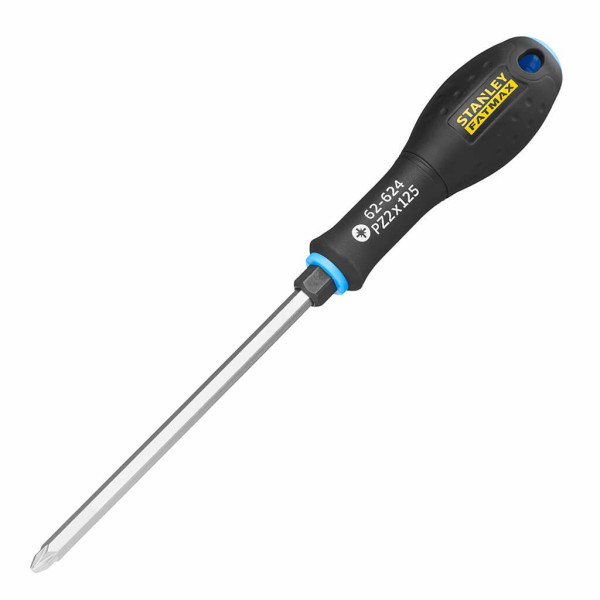Фото - Викрутка STANLEY FatMax Pz2х125 мм з шестигранником під ключ (FMHT0-62624)