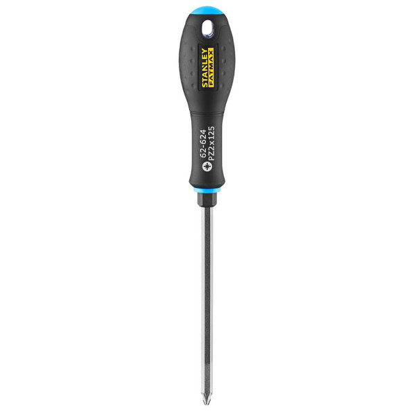 Фото - Викрутка STANLEY FatMax Pz2х125 мм з шестигранником під ключ (FMHT0-62624)