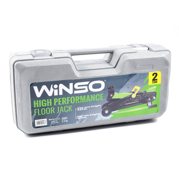 Картинка - Домкрат гидравлический, подкатной Winso 2т 135-335мм