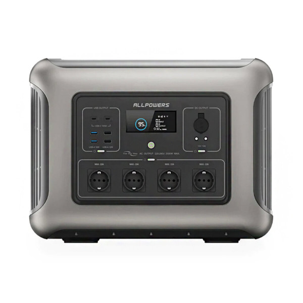 Картинка - Портативная зарядная станция ALLPOWERS R2500 LiFePO4