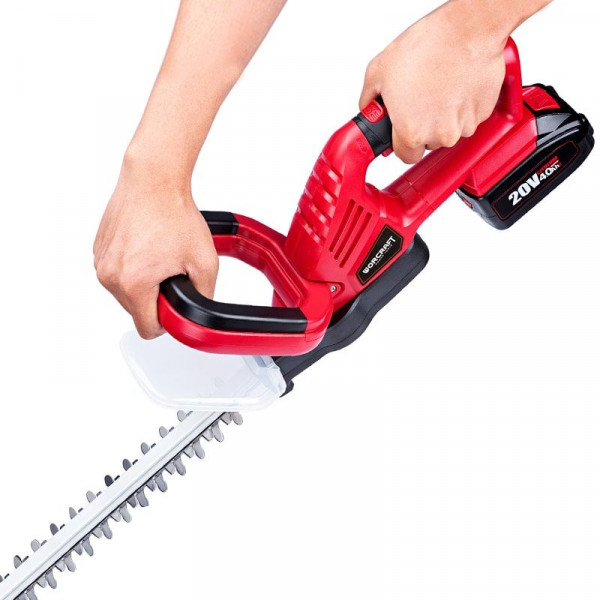 Картинка - Аккумуляторный кусторез WORCRAFT CHT-S20LIA