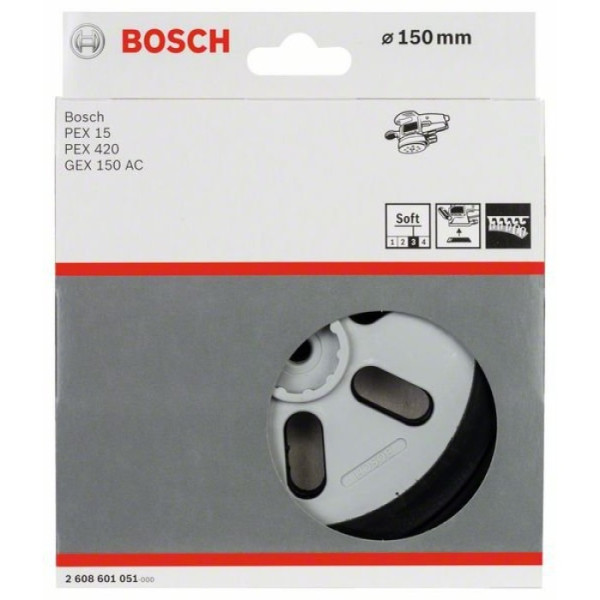 Фото - Тарільчатий шліфкруг Bosch 150 мм