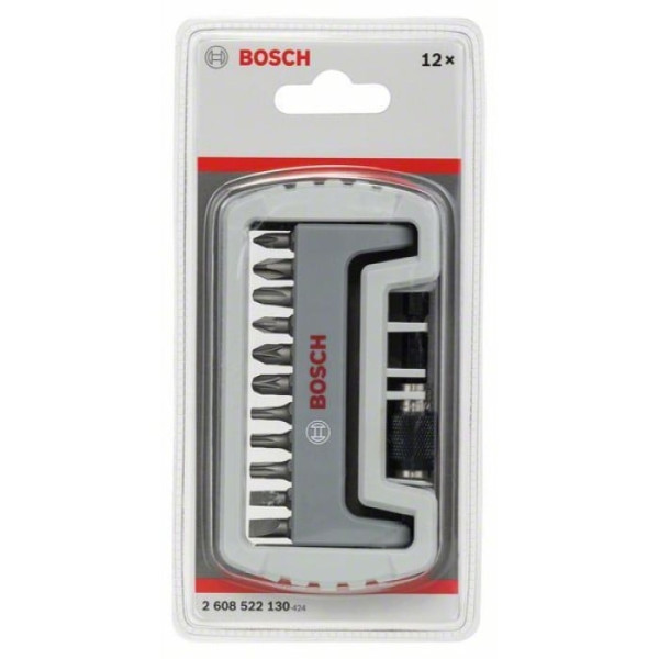 Картинка - Набор бит Bosch Extra-Hart Compact 25 мм 11 шт + битодержатель (2608522130)