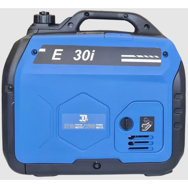 Картинка - Бензиновый генератор JJ POWER E30I инверторный в шумозащитном корпусе