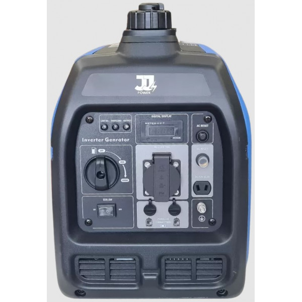 Картинка - Бензиновый генератор JJ POWER E30I инверторный в шумозащитном корпусе
