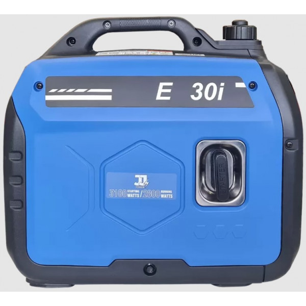 Картинка - Бензиновый генератор JJ POWER E30I инверторный в шумозащитном корпусе