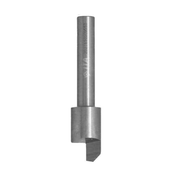 Фото - Фреза ITA TOOLS VHM Z1 D=10 I=6,8 L=50 S=6 RH A=90° фаска 1,8 FVH.10.006.050.06Ra1