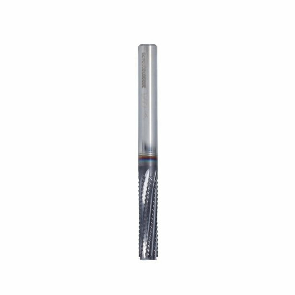 Картинка - Фреза ITA TOOLS типа "кукуруза" D=6 I=25 L=65 S=6 RH засверливатель, покрытие AlTiN, для композитов CPS.06.025.065.06ATR