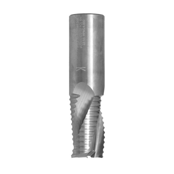 Фото - Фреза ITA TOOLS VHM Z3 D=20 I=32 L=80 S=20 RH позитив з ламачем стружки mirror finish, алюміній і пласти SR33.20.032.080.20R