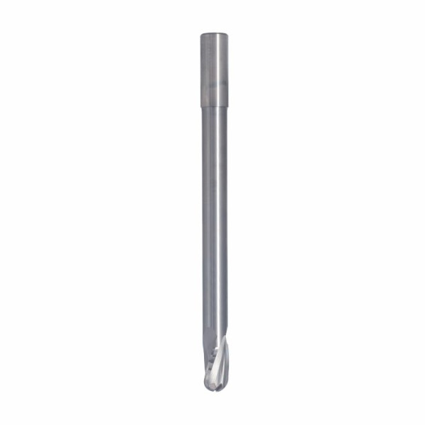 Картинка - Фрезы ITA TOOLS VHM Z4 D=20 I=40 L=250 S=20 RH чистовая, радиус R=10 редукция 1 мм I2=200 SQ32.20.040.250.20R