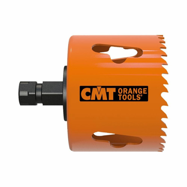 Картинка - Коронка CMT Bi-metal+ 60 мм (металл, нержавеющая сталь, чугун, алюминий) 551-060X