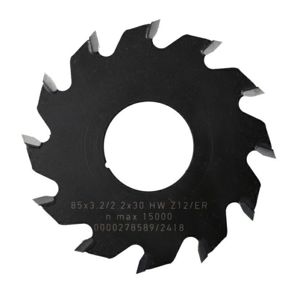 Картинка - Пила ITA TOOLS D=85 F=30 Z=12 K=3,2 Зуб: R позитив PKA.085030012.P0R