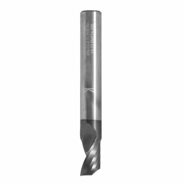 Фото - Фреза ITA TOOLS VHM Z1 D=8 I=12 L=60 S=8 RH позитив алюміній і пластик покриття HC SP01.08.012.060.08HR