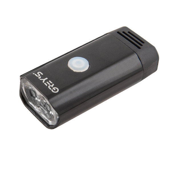 Картинка - Фонарик на велосипед Grey's LED 2xCree XP-G 400lm 1050mAh USBпорт