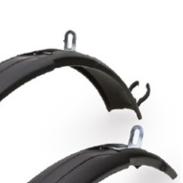 Картинка - Комплект велосипедных крыльев Grey's 26"-28" GR18210