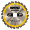 Фото - Диск пильний DeWALT, CONSTRUCTION 190х30 мм, 24z (ATB) + 16 град