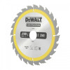 Фото 1 - Диск пильний DeWALT, CONSTRUCTION 190х30 мм, 24z (ATB) + 16 град