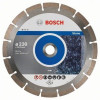 Картинка - Алмазный круг отрезной BOSCH PF Stone 230х22.23 сегмент гранит 10 шт (2608603238)