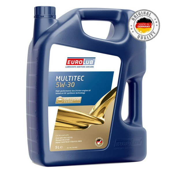 Картинка - Моторное масло EuroLub MULTITEC (FORD) SAE 5W-30 5л
