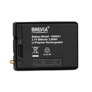 Акумулятор Brevia 3.7V 800mAh Li-polymer з Type-C для налобних ліхтарів Акумулятор Brevia 3.7V 800mAh Li-polymer з Type-C для налобних ліхтарів