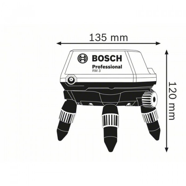Фото - Поворотна стійка Bosch RM 3 Professional