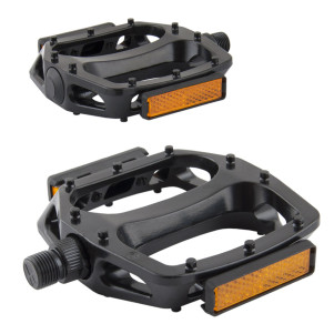 Велосипедные педали Grey's из алюминиевого сплава, черные, 1 пара GR14440