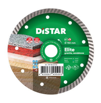 Диск алмазный отрезной Distar Turbo 150x2,2x9x22,23 Elite