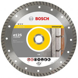 Круг алмазный отрезной Bosch PF Universal 125х22.23 (2608602394)