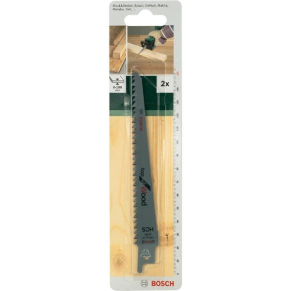 Картинка - Пильное полотна Bosch S 644 D HCS 152 мм 2 шт (2609256701)