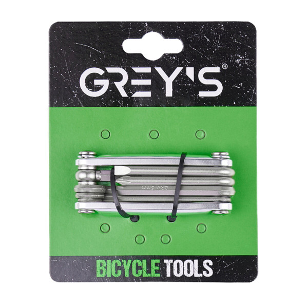Фото - Мультитул Grey's 2/2.5/3/4/5/6/8мм, пласка викрутка/Phillips