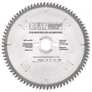 Пила CMT 296.120.36H HW D = 120 F = 20 Z = 36 K = 1,8 / 1,2 TCG -6st NEG 2 / 5,5 / 30 
