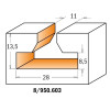 Картинка 1 - Фреза для отверстий типа T HM D = 28 d = 11 I = 13,5 S = 12,7 (850.603.11)