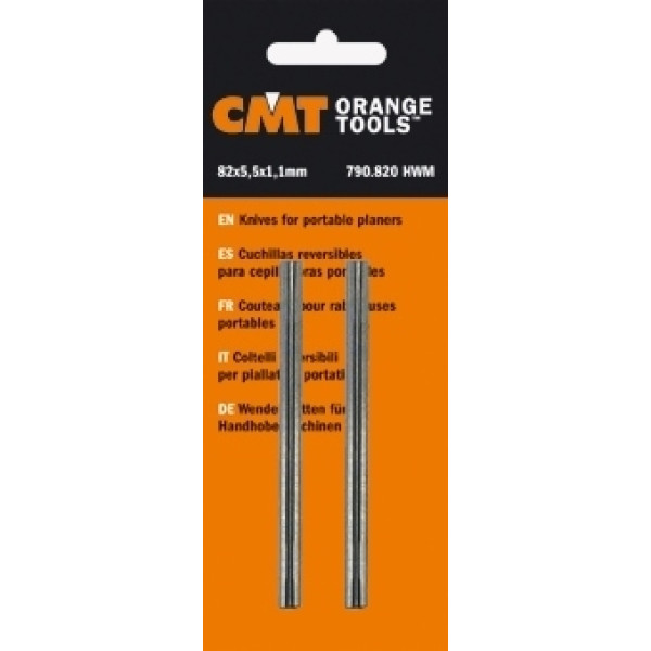 Картинка - Нож HWM 82,0x5,5x1,1 2 шт. (790.820)