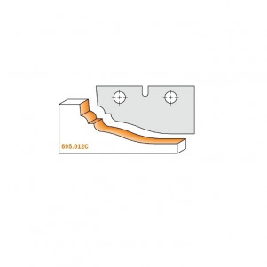 Пара ножей 50x25x2мм для 694.012 (695.012C)