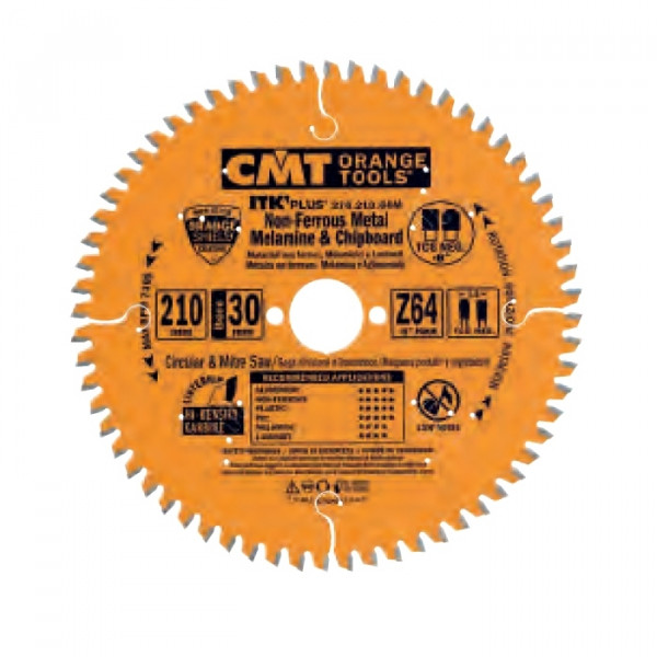 Картинка - Пила CMT 276.305.96M ITK D = 305 B = 30 Z = 96 COMBI3 K = 2,8 P = 2,0