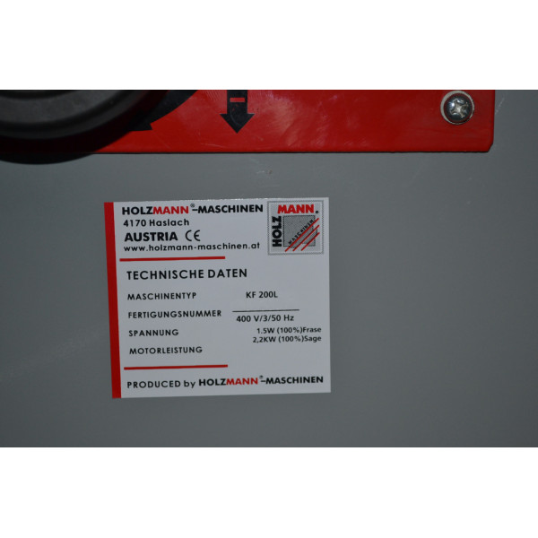 Картинка - Комбинированный станок Holzmann KF 200L