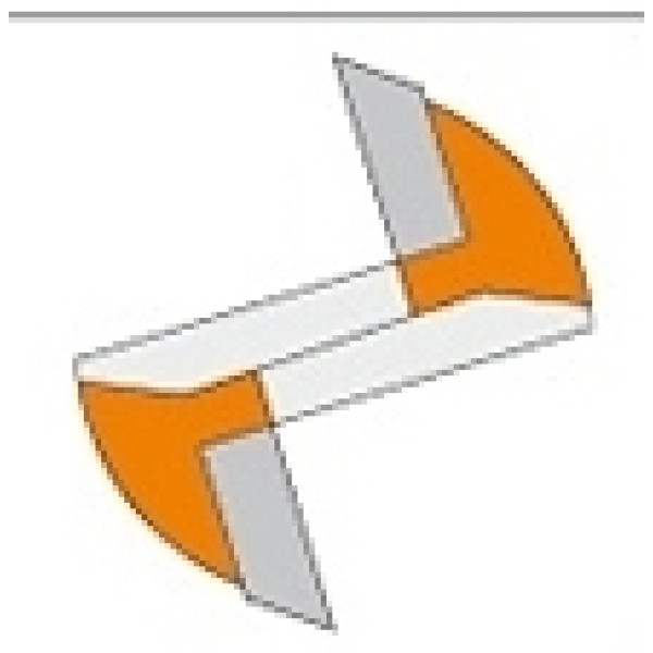 Картинка - Фреза прямая (короткая серия) HM D = 6 I = 16 L = 50,8 S = 6 (711.060.11)